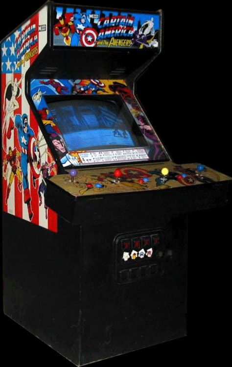 Automat Captain America and the Avengers