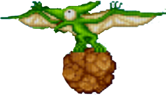 Pterodaktyl zielony Pterodaktyl zielony