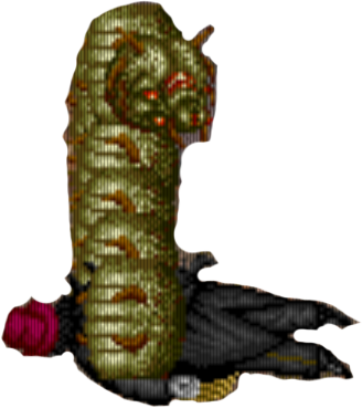 Alien Worm (drugie wcielenie ostatniego bossa) Alien Worm (drugie wcielenie piątego bossa)