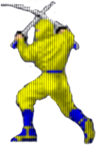 Ninja żółta Ninja żółta