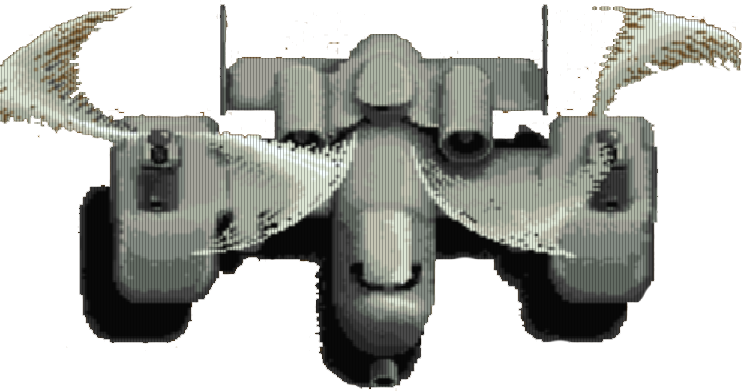 Wielki śmigłowiec (czwarty boss) Wielki śmigłowiec (czwarty boss)